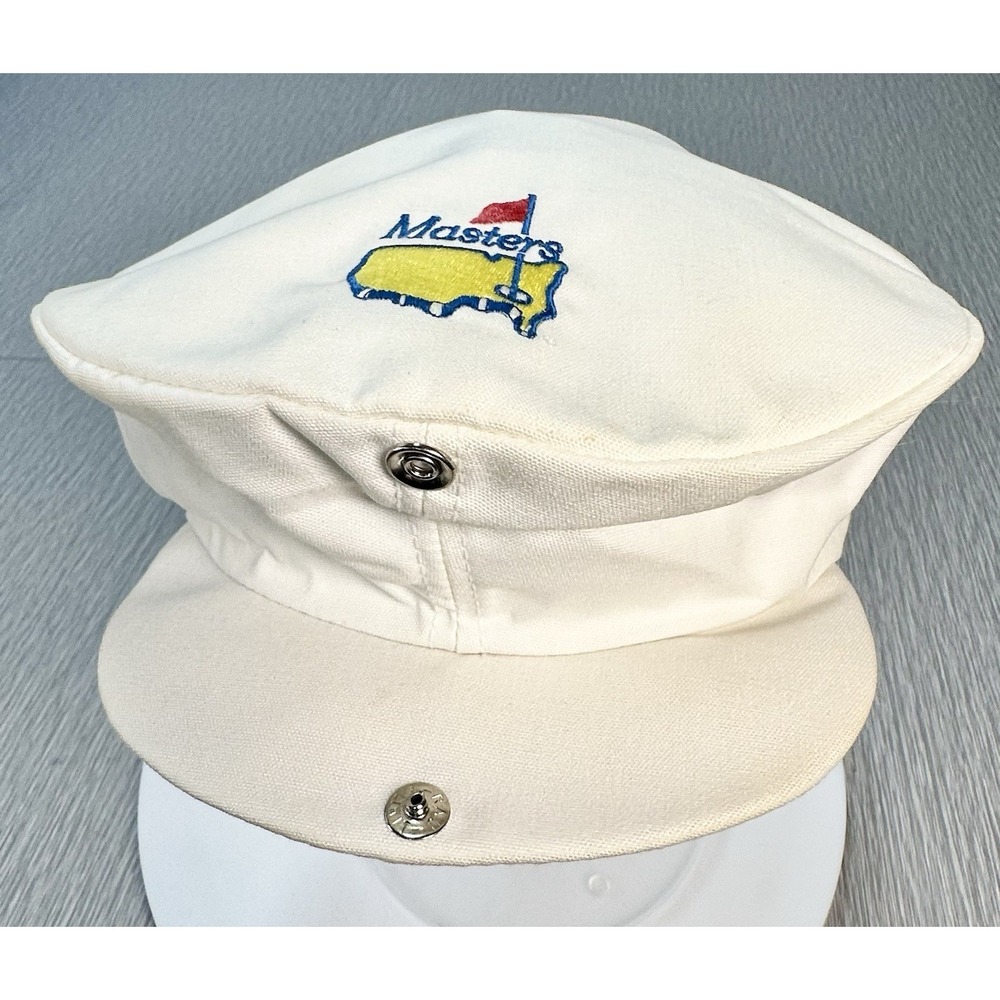 Vintage Masters Golf Cap w/Adjustable Cabbie, Apple Jack, Paperboy Style RARE